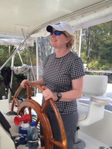 Capitaine at the helm