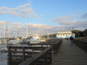 Lady's Island Marina.
