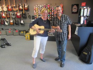 Owner Rick of Fretworks fixed my guitar on the spot!