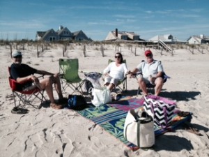 Picnic on the beach