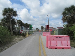 Approaching the USCG station near NSB