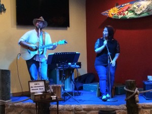 Brother Sister duo: Tony and Gina Cuchetti, at Flagler Tavern.